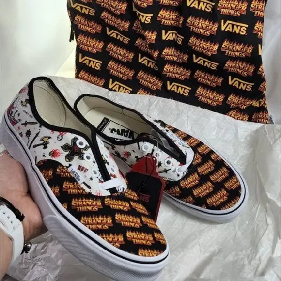 𝅺vans X Stranger Things Collab NWT and Dust Bag!!! - Picture 2 of 3